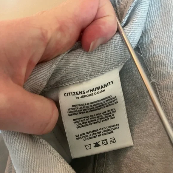 Citizens of Humanity Emma High Rise Wide Leg Crop - Picture 4 of 9